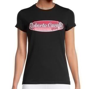 roberto cavalli Logo T-Shirt 💥 NWT 💥